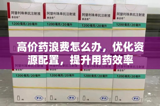大连高价药浪费怎么办，优化资源配置，提升用药效率