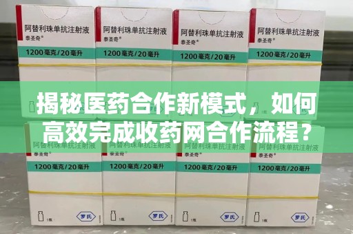 大连揭秘医药合作新模式，如何高效完成收药网合作流程？