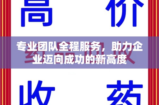 大连专业团队全程服务，助力企业迈向成功的新高度
